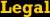 Legal disclaimer