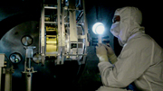 In the badlands of Washington State, scientists are building a one billion dollar network of tunnels and lasers, called LIGO, it will try and listen out for back holes billions of light years away